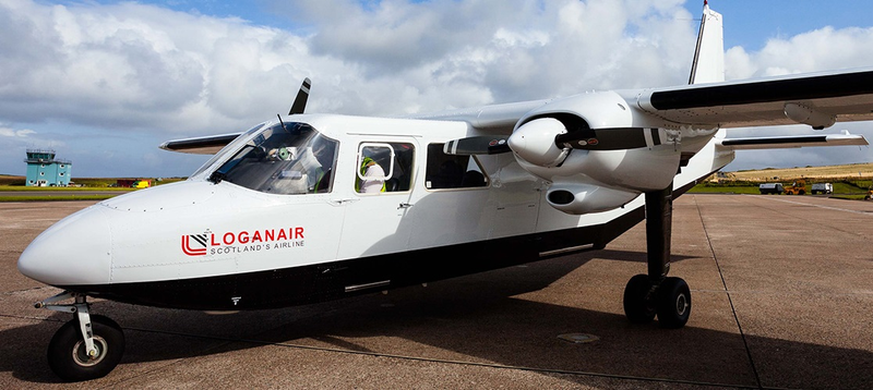 Foto: Britten-Norman Islander, Loganair.